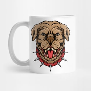 bulldog head Mug